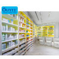 Drugstore Pharmacy Display Stand Pharmacy Rack design Pharmacy Shelving